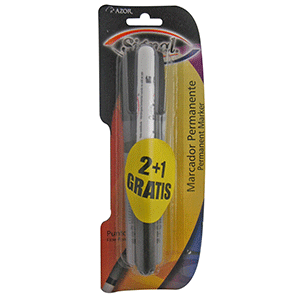 MARC.SIGNAL PERM.P/F NEGRO B/2