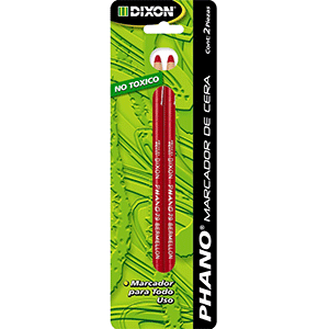 MARCADOR PHANO CERA ROJO B/2 MARCADOR PHANO CERA ROJO B/2