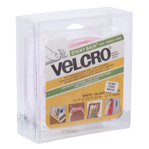 VELCRO ADHESIVO EN ROLLO (19MM X 4 METROS, BLANCO) VELCRO ADHESIVO EN ROLLO (19MM X 4 METROS, BLANCO)