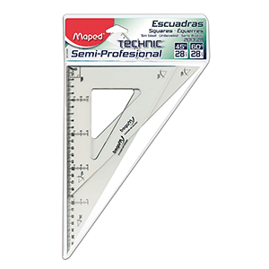 JGO.ESCUADRAS SEMIPROF.C/G28CM JGO.ESCUADRAS SEMIPROF.C/G28CM