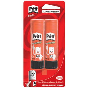 LAPIZ ADHESIVO PRITT (22 GRAMOS, 2 UNIDADES)