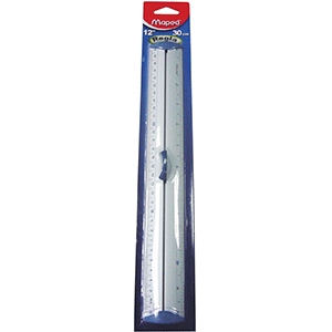 REGLA DE ALUMINIO 30 CM PIEZA