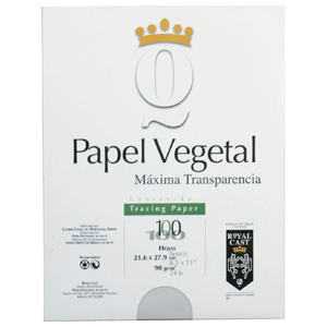 PAPEL VEGETAL TC 90 GR C/100 PAPEL VEGETAL TC 90 GR C/100