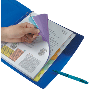 INDICE SEPARADOR ACCO (TRANSPARENTES,5 DIVISIONES)