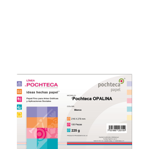 CARTULINA OPALINA 225G TC 100H