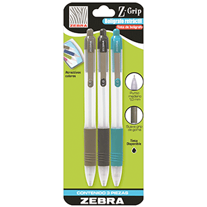 BOLIGRAFO ZEBRA Z-GRIP NEGRO 1U