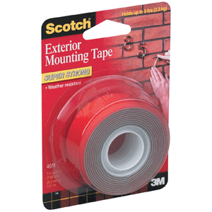 CINTA DE MONTAJE PARA EXTERIOR (TRANSPARENTE)