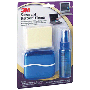 LIMPIADOR DE PANTALLA Y TECLADO 3M (KIT)