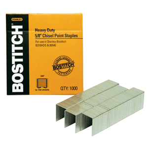 GRAPA STANLEY BOSTITCH (5/8 CAJA CON 1000 GRAPAS) GRAPA STANLEY BOSTITCH (5/8 CAJA CON 1000 GRAPAS)