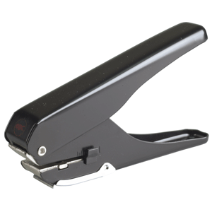 PERFORADORA DE GAFETES GBC (PIEZA, COLOR NEGRO)