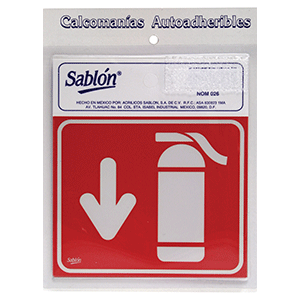 CALCOMANIA EXTINTOR B/3 CALCOMANIA EXTINTOR B/3