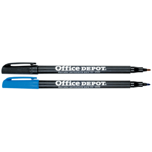 MARCADOR PERMANENTE PARA CD/DVD OFFICE DEPOT MARCADOR PERMANENTE PARA CD/DVD OFFICE DEPOT