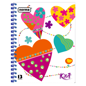 CUADERNO ESPIRAL CUADRO KIUT (DOBLE O, 100 HOJAS) CUADERNO ESPIRAL CUADRO KIUT (DOBLE O, 100 HOJAS)