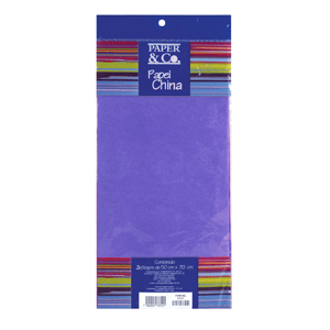 PAPEL PAPER & CO (CHINA AZUL 3 PLIEGOS)