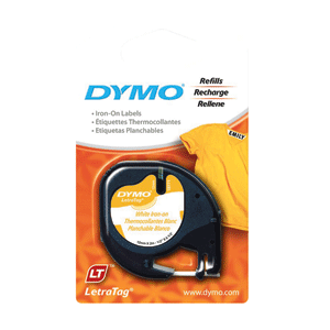 ETIQUETAS LETRATAG DYMO PLANCHABLES PARA TELA