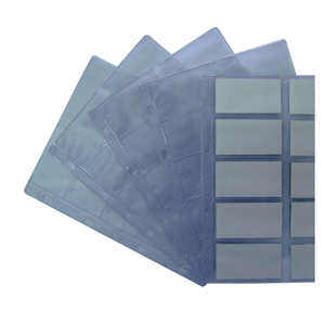 REPUESTO PORTA TARJETAS T/C 5 HOJAS REPUESTO PORTA TARJETAS T/C 5 HOJAS