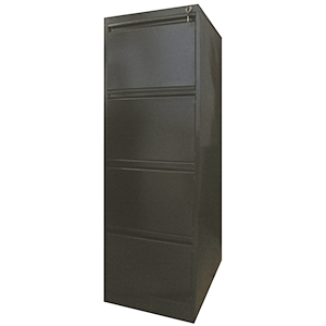 ARCHIVERO VERTICAL 4 GAVETAS OFICIO NEGRO MOBELT ARCHIVERO VERTICAL 4 GAVETAS OFICIO NEGRO MOBELT