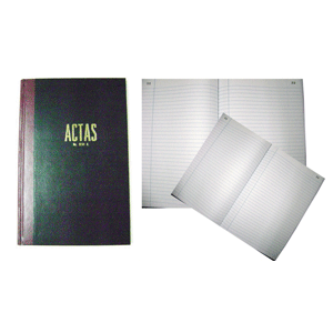 LIBRO DE ACTAS (100 HOJAS, 200 FOLIOS, EMPASTADO) LIBRO DE ACTAS (100 HOJAS, 200 FOLIOS, EMPASTADO)
