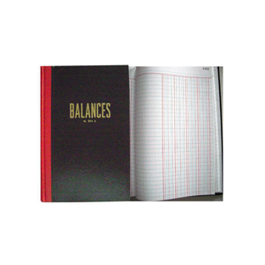 LIBRO DE BALANCES (100 HOJAS,200 FOLIOS,EMPASTADO)