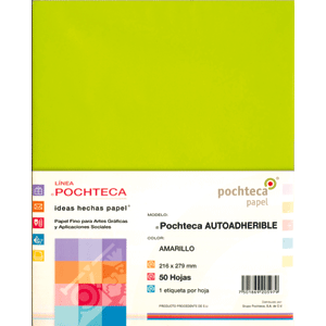 ETIQUETA POCHTECA (ADHESIVA, CARTA, AMARILLO) ETIQUETA POCHTECA (ADHESIVA, CARTA, AMARILLO)