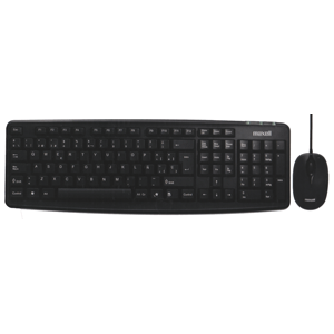 TECLADO Y MOUSE MAXELL (ALAMBRICO)