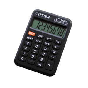 CALCULADORA CITIZEN LC-110N (DE BOLSILLO)