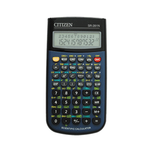 CALCULADORA CITIZEN SR281N (CIENTIFICA) CALCULADORA CITIZEN SR281N (CIENTIFICA)