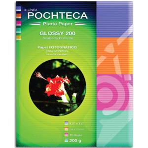 PAPEL POCHTECA (FOTOGRAFICO CARTA CON 15 HOJAS) PAPEL POCHTECA (FOTOGRAFICO CARTA CON 15 HOJAS)