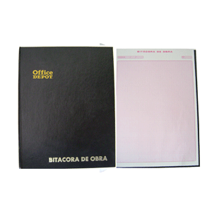 BITACORA DE OBRA T/C 100 HOJAS BITACORA DE OBRA T/C 100 HOJAS
