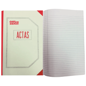 CUADERNO DE ACTAS 50 HOJAS CUADERNO DE ACTAS 50 HOJAS