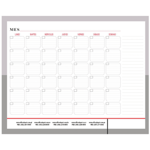 CALENDARIO PLANIFICADOR