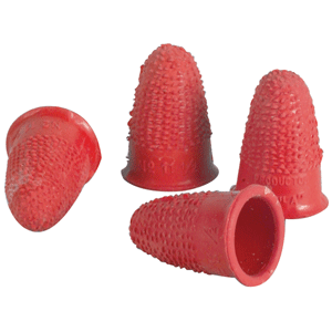 DEDAL  DE HULE SURTIDO PAQ/10