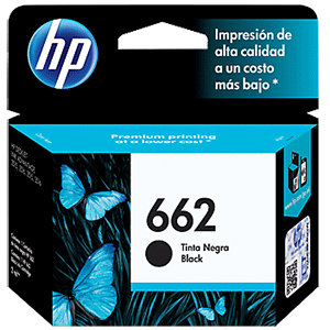 CARTUCHO DE TINTA HP 662 NEGRO