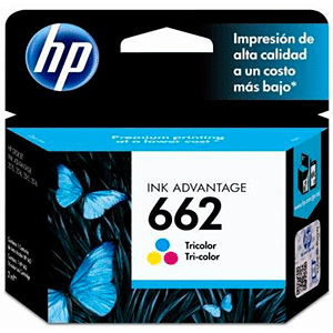 CARTUCHO DE TINTA HP 662 TRICOLOR ORIGINAL 