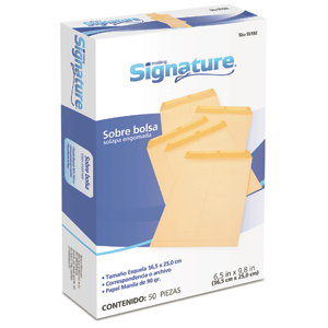 SOBRE S/E MANILA ESQUELA C50 SOBRE S/E MANILA ESQUELA C50