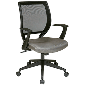 SILLA DE TRABAJO (MESH, CON BRAZOS, NEGRO Y GRIS) SILLA DE TRABAJO (MESH, CON BRAZOS, NEGRO Y GRIS)