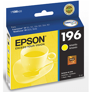 CARTUCHO EPSON 196 (AMARILLO)