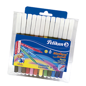 MARCADORES TWIST PELIKAN (BLISTER CON 12 UNIDADES)