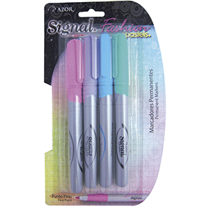 MARCADOR SIGNAL FASHION PASTEL B4