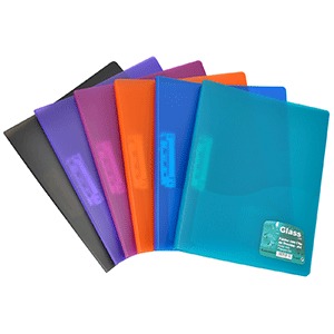 FOLDER STUDMARK GLASS (CARTA, CON CLIP DE PRESION)