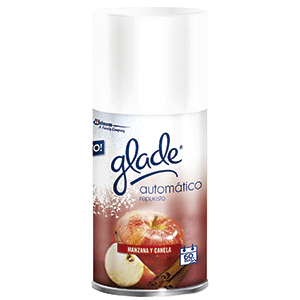 AROMATIZANTE MANZANA Y CANELA AUTOMATICO GLADE AROMATIZANTE MANZANA Y CANELA AUTOMATICO GLADE