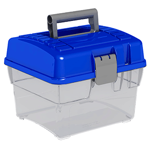 CAJA (HANDBOX MINI, 4 LTS, TAPA AZUL)