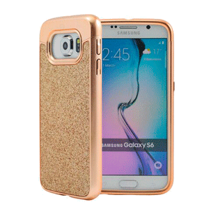 ESTUCHE PRODIGEE GALAXY S6 BRILLANTE ROSADORADO ESTUCHE PRODIGEE GALAXY S6 BRILLANTE ROSADORADO