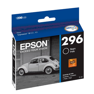 CARTUCHO EPSON 296 (NEGRO PIEZA)