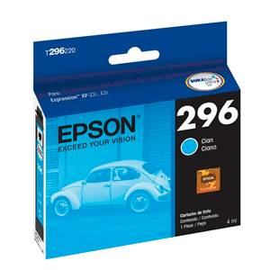 CARTUCHO EPSON 296 (CYAN)
