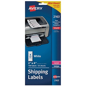 ETIQUETA AVERY ADHESIVA BLANCA,MEDIA CARTA,100 PZS ETIQUETA AVERY ADHESIVA BLANCA,MEDIA CARTA,100 PZS
