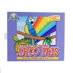 BLOCK  DE PAPEL ARCO IRIS CARTA BLOCK  DE PAPEL ARCO IRIS CARTA