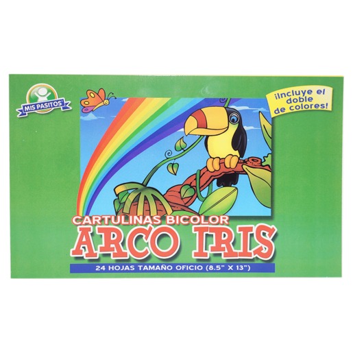 BLOCK DE PAPEL ARCO IRIS