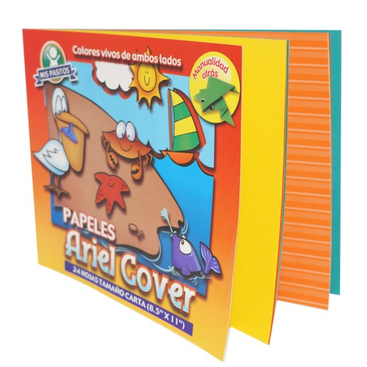 BLOCK DE PAPEL ARIEL COVER CARTA