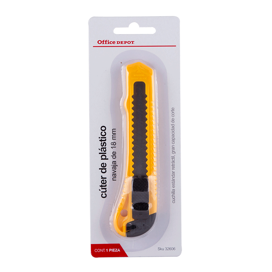 CUCHILLA DE PLASTICO GRANDE (1 PIEZA PLASTICA)